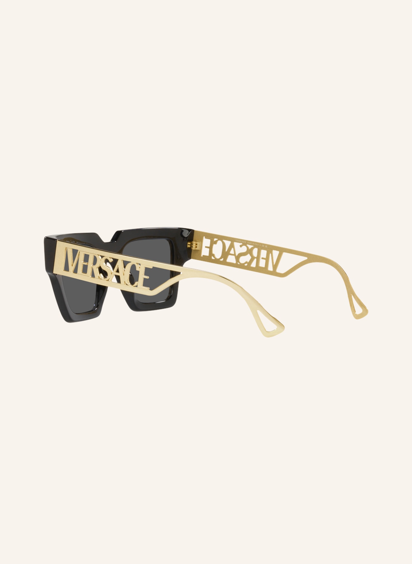 VERSACE Sonnenbrille VE4431: GB1/87 - SCHWARZ/ DUNKELGRAU