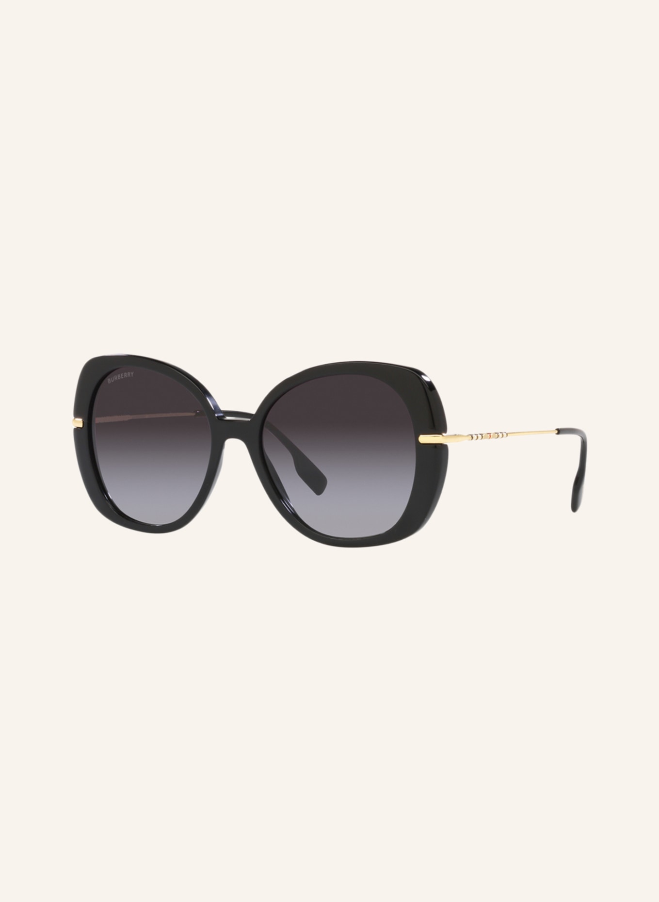 BURBERRY Sunglasses BE4374, Color: 30018G - BLACK/GRAY GRADIENT (Image 1)