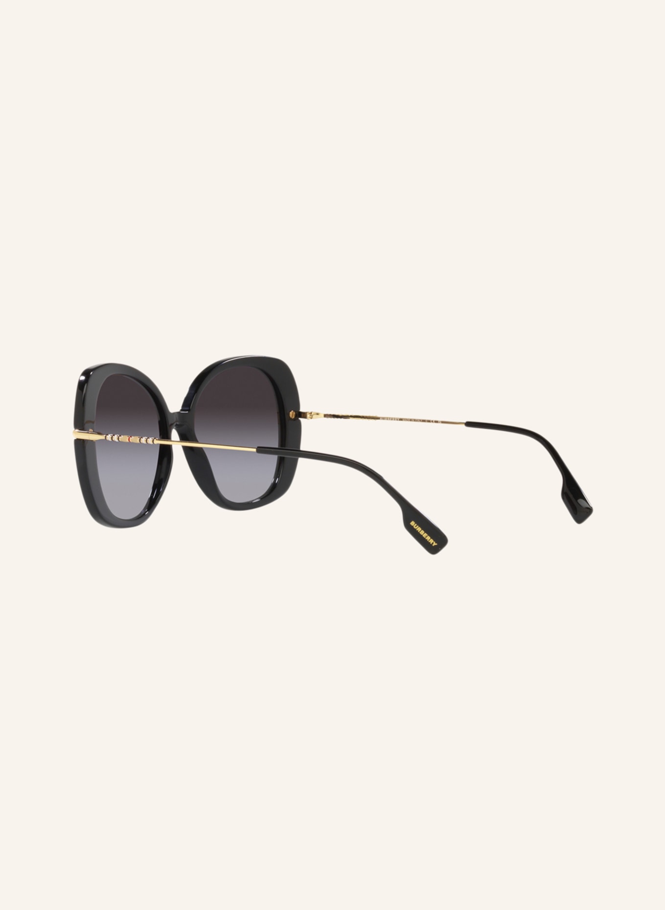 BURBERRY Sunglasses BE4374, Color: 30018G - BLACK/GRAY GRADIENT (Image 4)