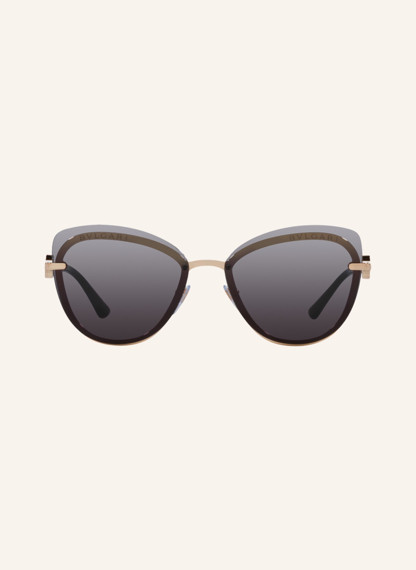 BVLGARI Sunglasses BV6182B, Color: 20148G - GOLD/GRAY GRADIENT (Image 2)