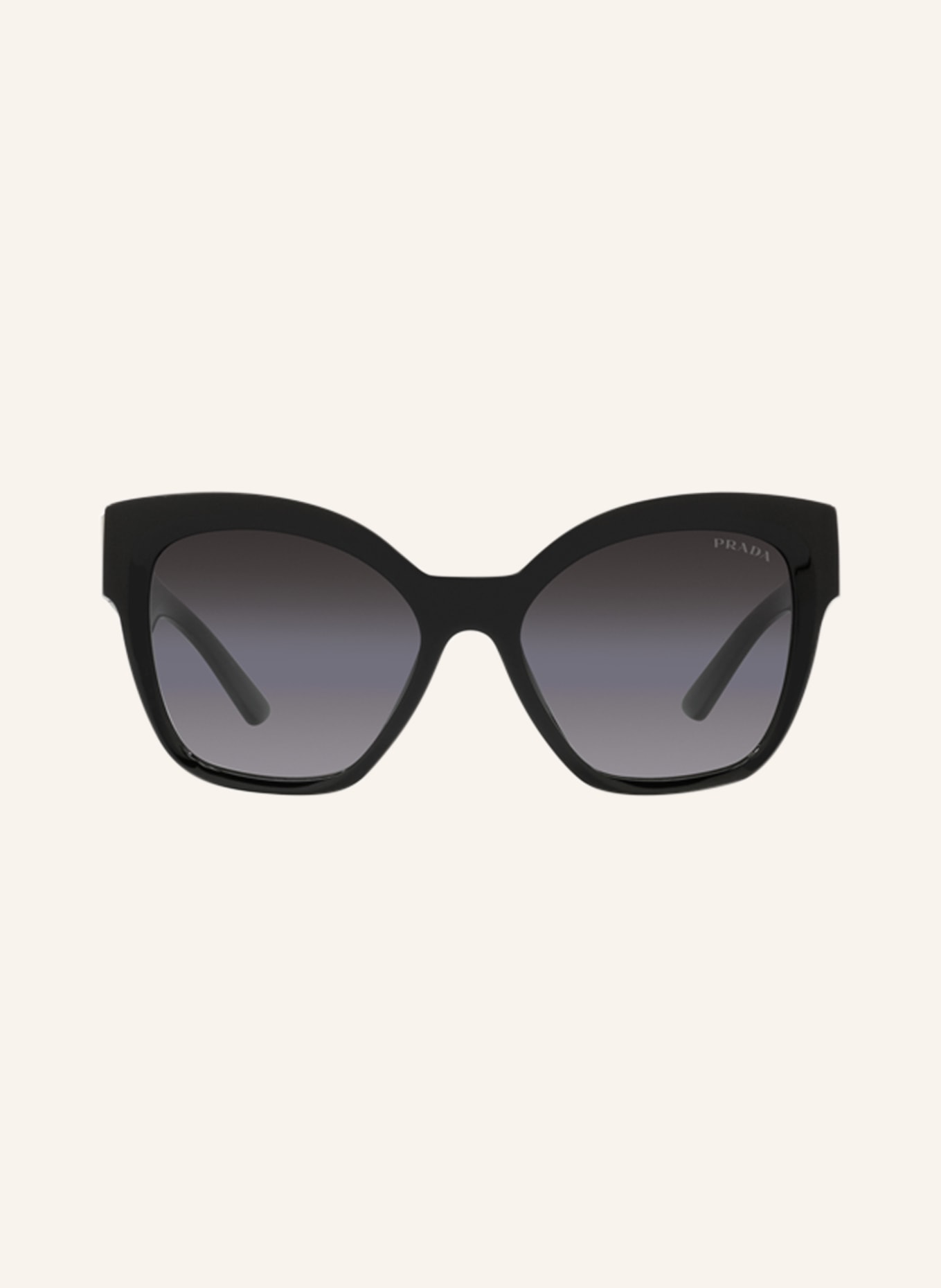 PRADA Sunglasses PR 17ZS, Color: 1AB09S - BLACK/ GRAY GRADIENT (Image 2)