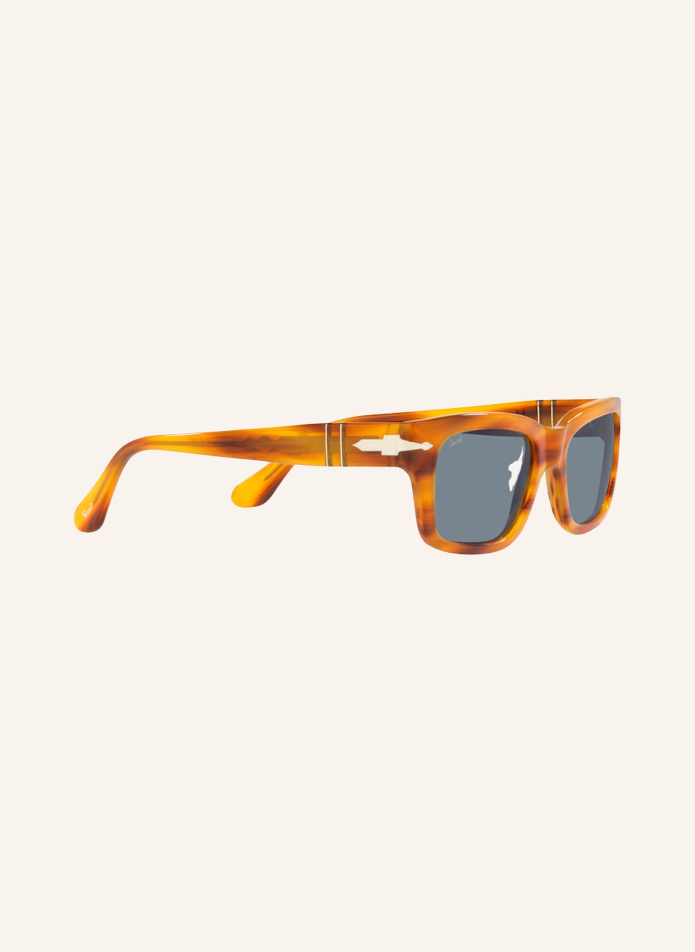 Persol Sonnenbrille PO3301S, Farbe: 960/56 - HAVANA/ BLAU VERSPIEGELT (Bild 3)