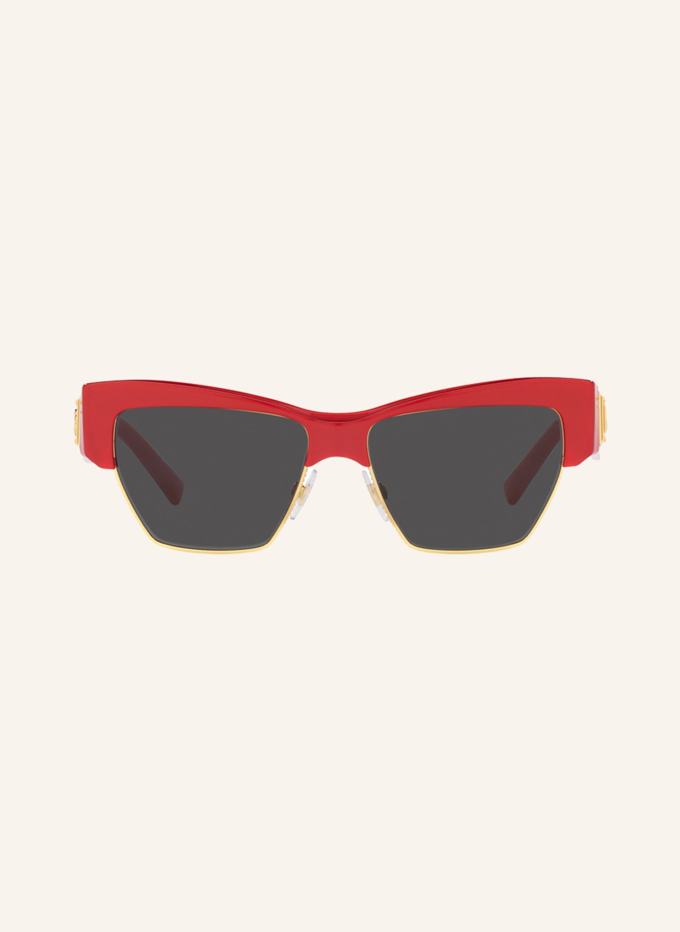 DOLCE & GABBANA Zonnebril DG4415: 337787 - ROOD/ DONKERGRIJS