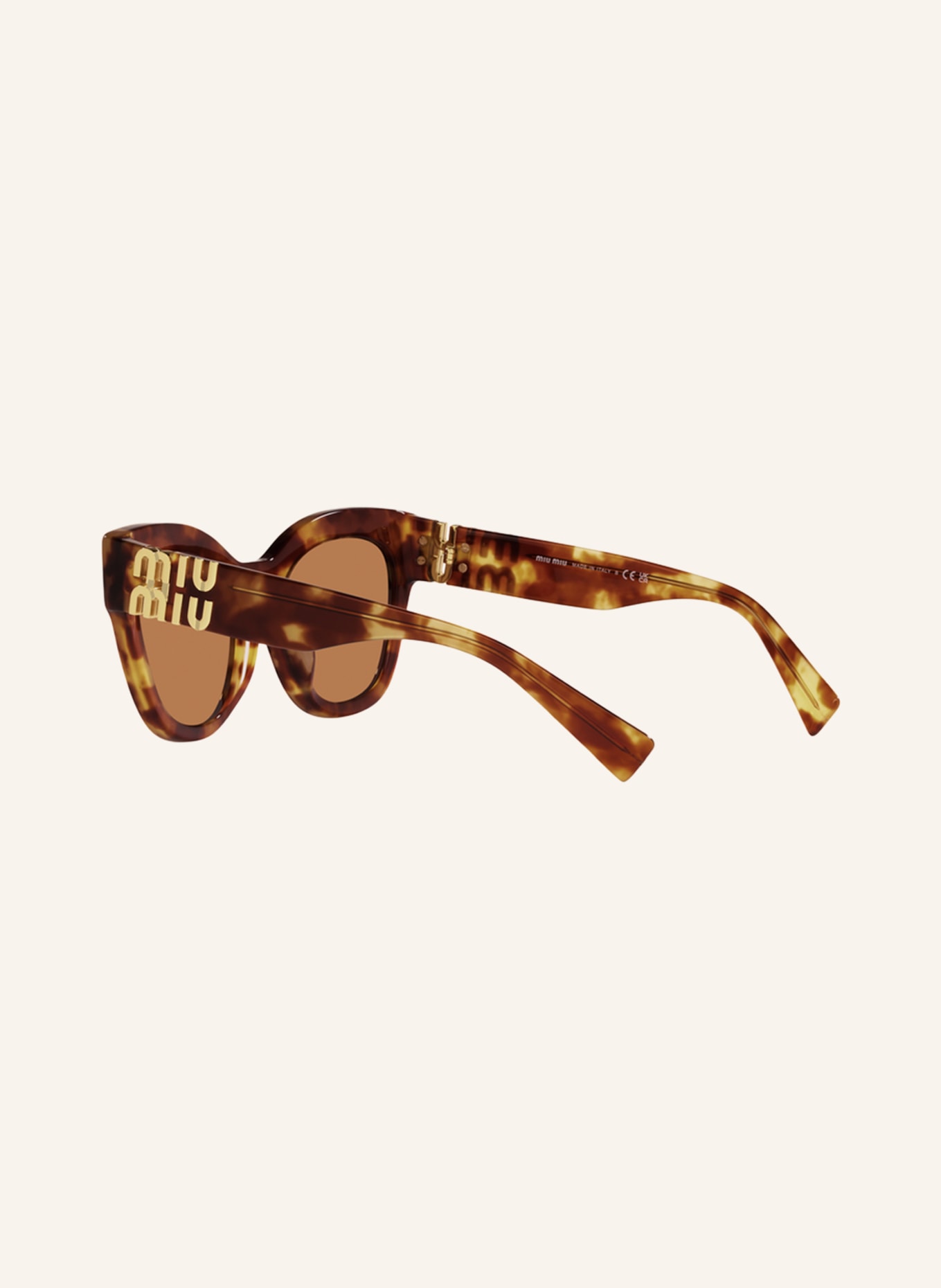 MIU MIU Sunglasses MU 01YS, Color: 4BW2Z1 - HAVANA/ BROWN (Image 4)