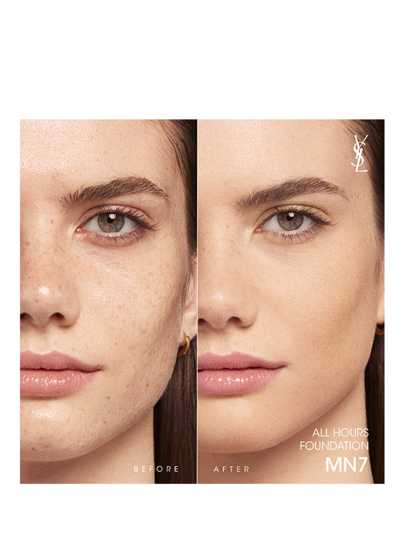 YVES SAINT LAURENT BEAUTÉ ENCRE DE PEAU ALL HOURS: MEDIUM NEUTRAL 7