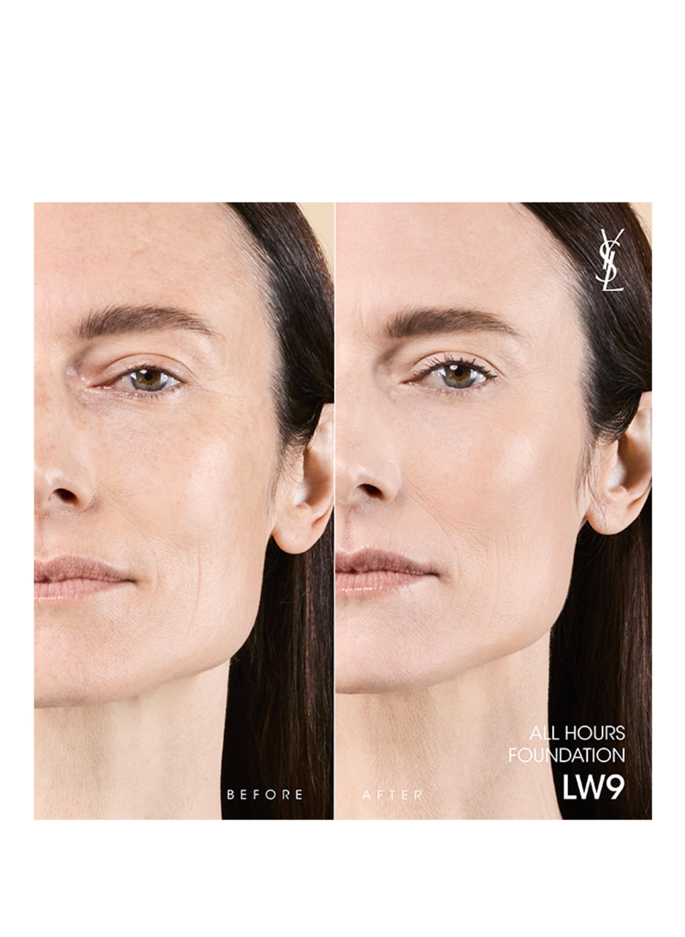 YVES SAINT LAURENT BEAUTÉ ENCRE DE PEAU ALL HOURS: LIGHT WARM 9