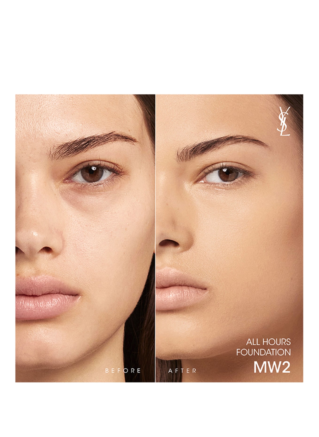 YVES SAINT LAURENT BEAUTÉ ENCRE DE PEAU ALL HOURS: MEDIUM WARM 2