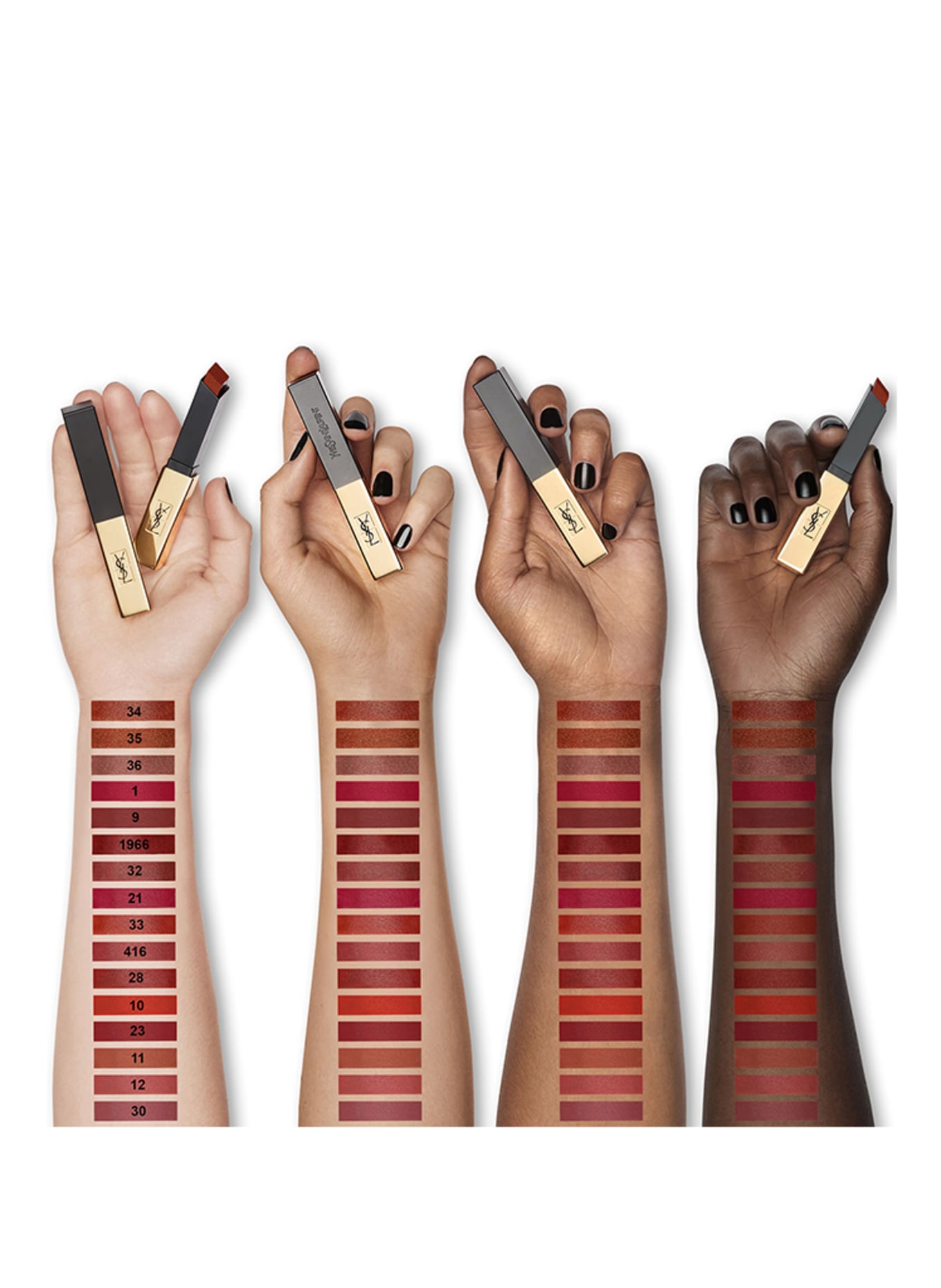 YVES SAINT LAURENT BEAUTÉ ROUGE PUR COUTURE THE SLIM: 36 PULSATING ROSEWOOD