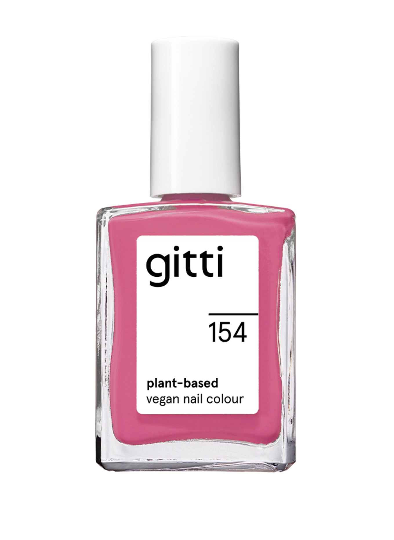 gitti PLANT-BASED VEGAN NAIL COLOUR: NO. 154 - AURORA PINK
