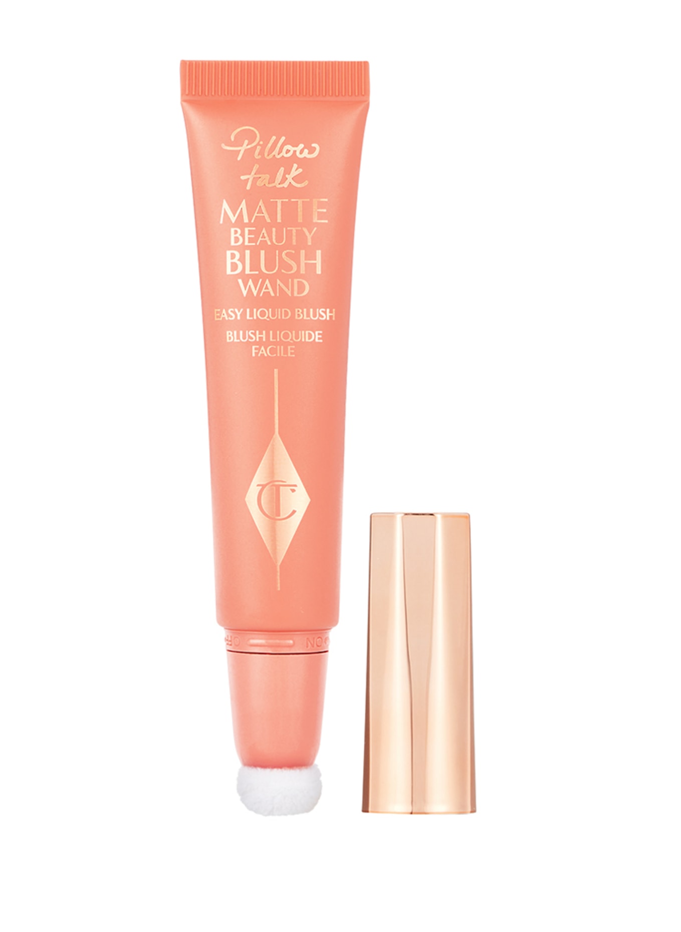 Charlotte Tilbury PILLOW TALK MATTE BEAUTY BLUSH WAND: PEACH POP