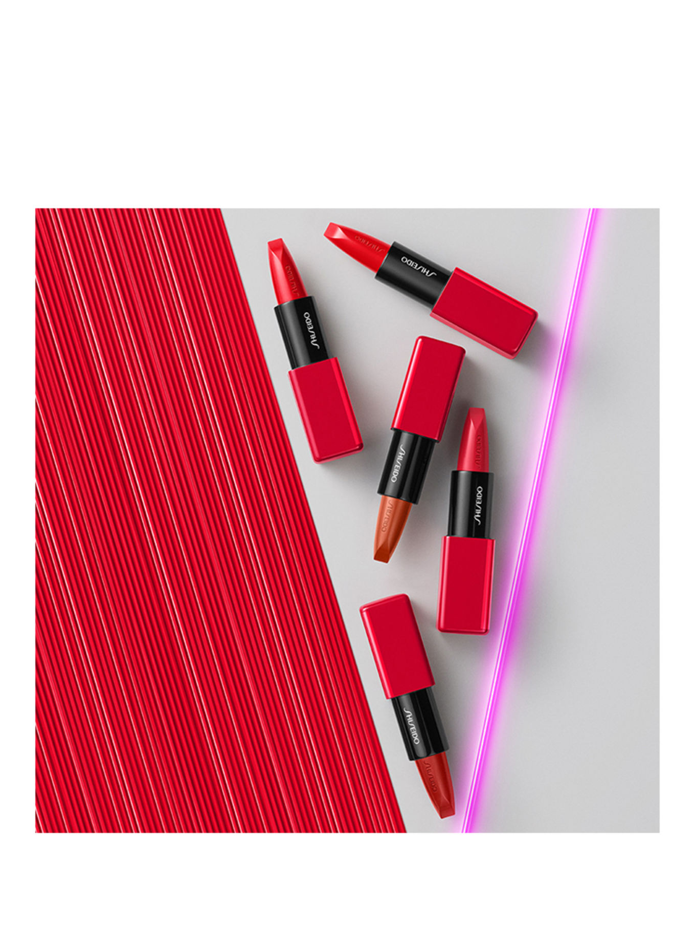 SHISEIDO TECHNOSATIN GEL LIPSTICK: 414 UPLOAD