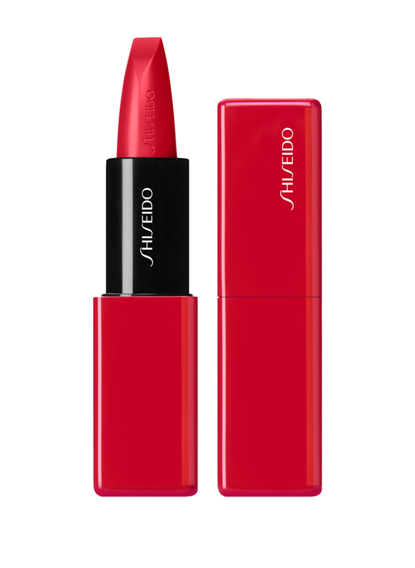 SHISEIDO TECHNOSATIN GEL LIPSTICK: 416 RED SHIFT