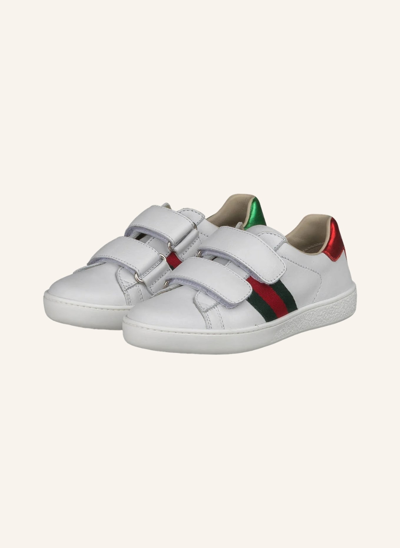 GUCCI Sneaker, Farbe: GR.WHITE/ VRV/ ROS/ B.S	 (Bild 1)