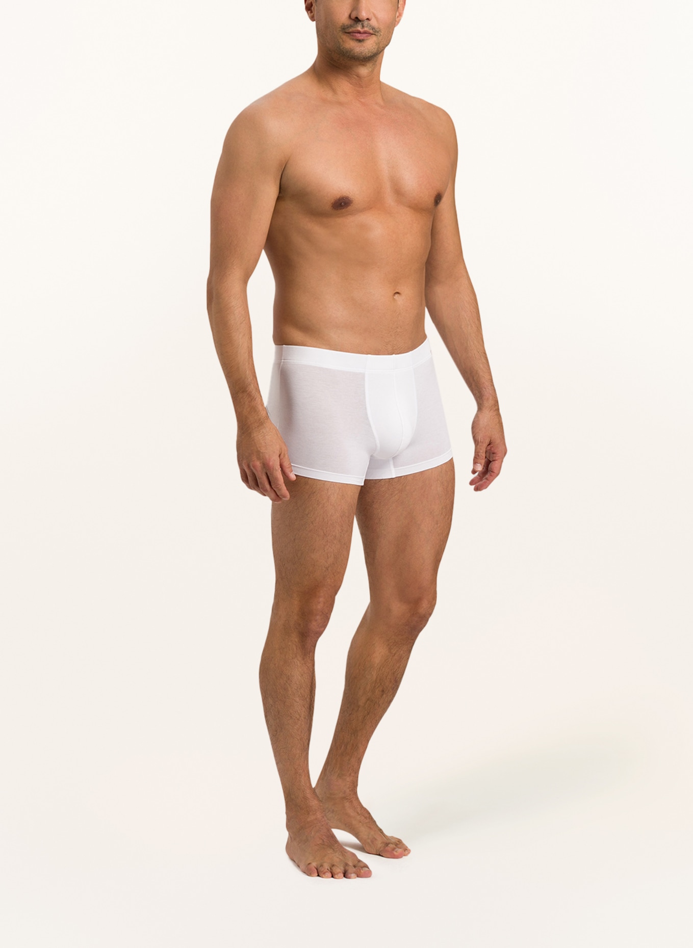 HANRO 2-pack boxer shorts COTTON ESSENTIALS, Color: WHITE (Image 4)