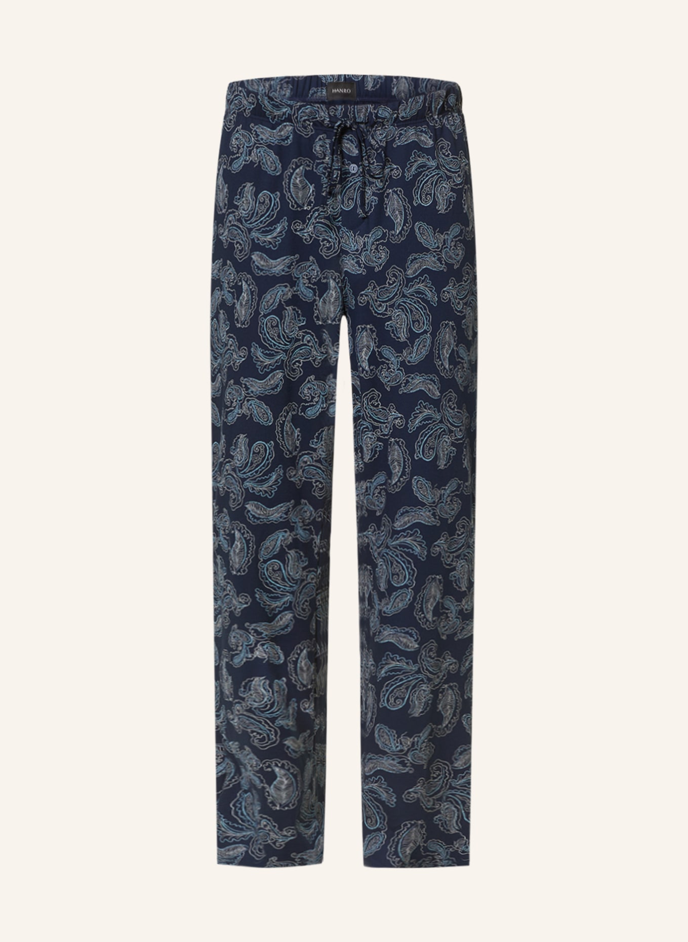 HANRO Pajama pants DAY & NIGHT , Color: DARK BLUE (Image 1)