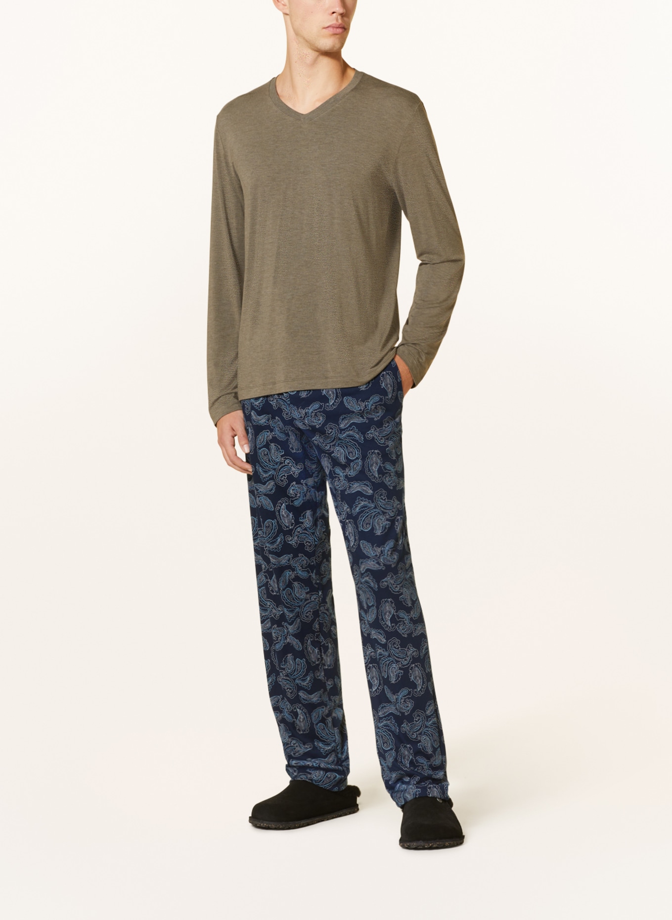 HANRO Spodnie od piżamy DAY & NIGHT , Kolor: GRANATOWY (Obrazek 2)