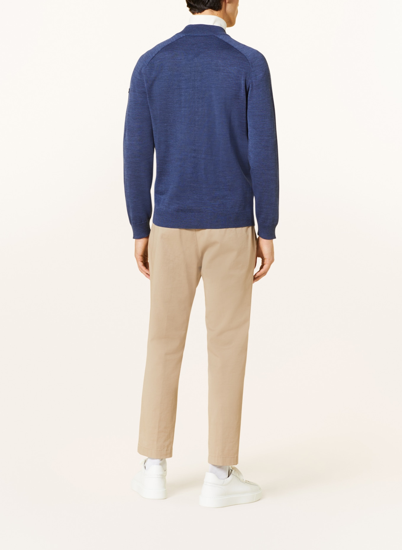 MAERZ MUENCHEN Strickjacke : DUNKELBLAU