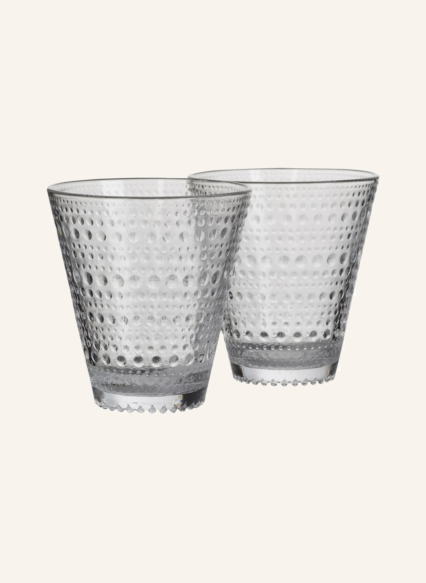 iittala 2er-Set Trinkgläser KASTELHELMI , Farbe: TRANSPARENT (Bild 1)