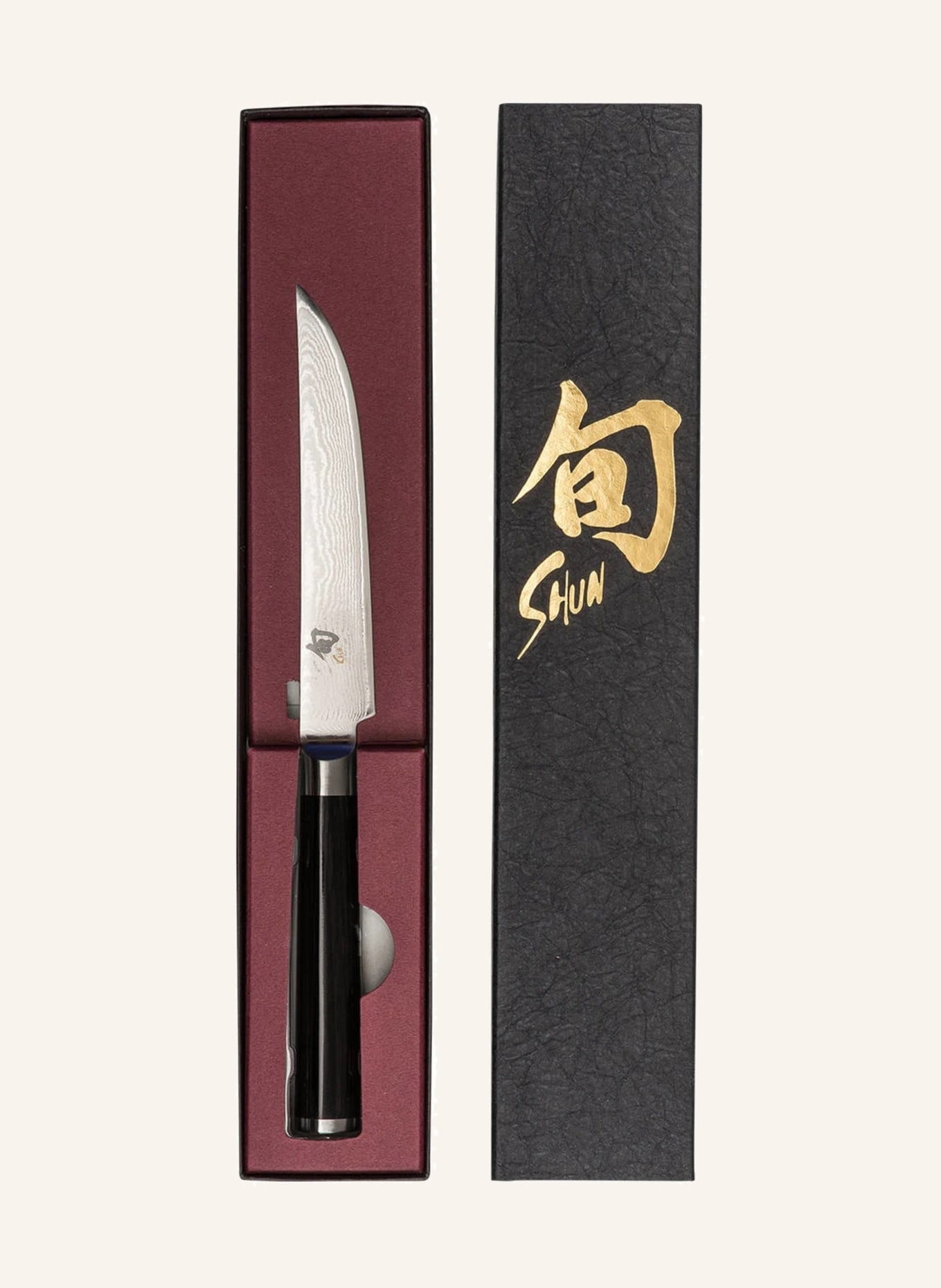 KAI Steak knife DM-0711, Color: BLACK/ SILVER (Image 3)