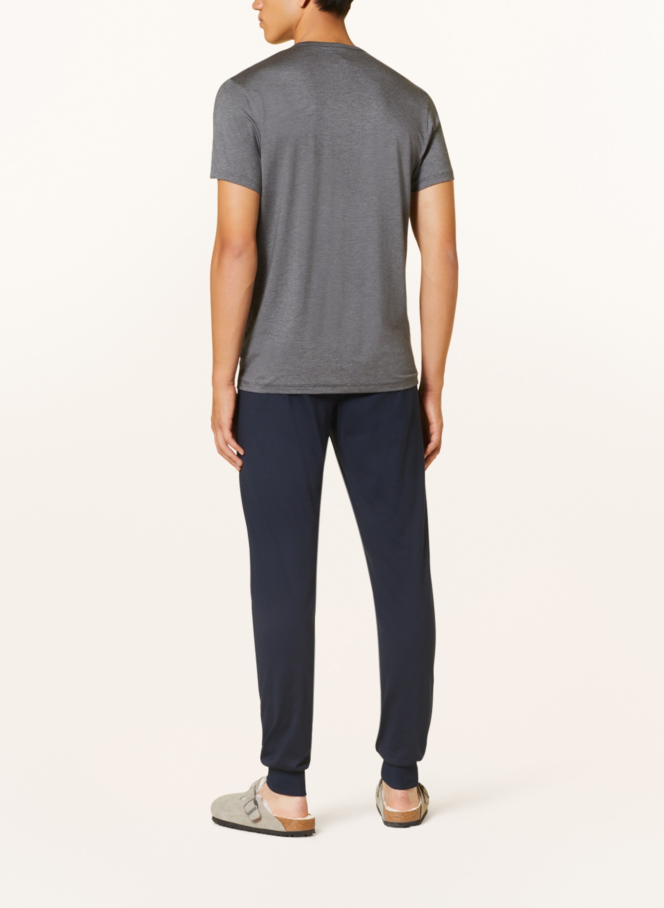 mey Pajama shirt series JEFFERSON MODAL, Color: GRAY (Image 3)