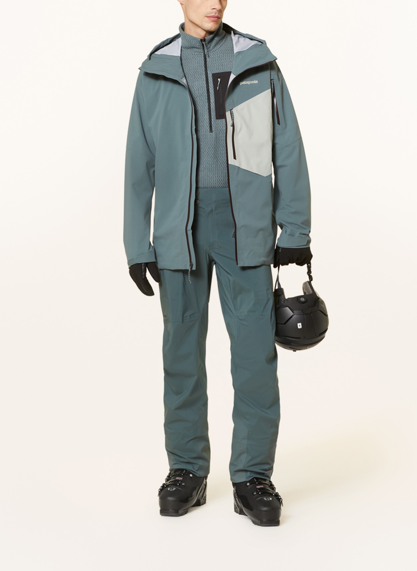 patagonia Ski pants STORMSTRIDE, Color: GRAY (Image 2)