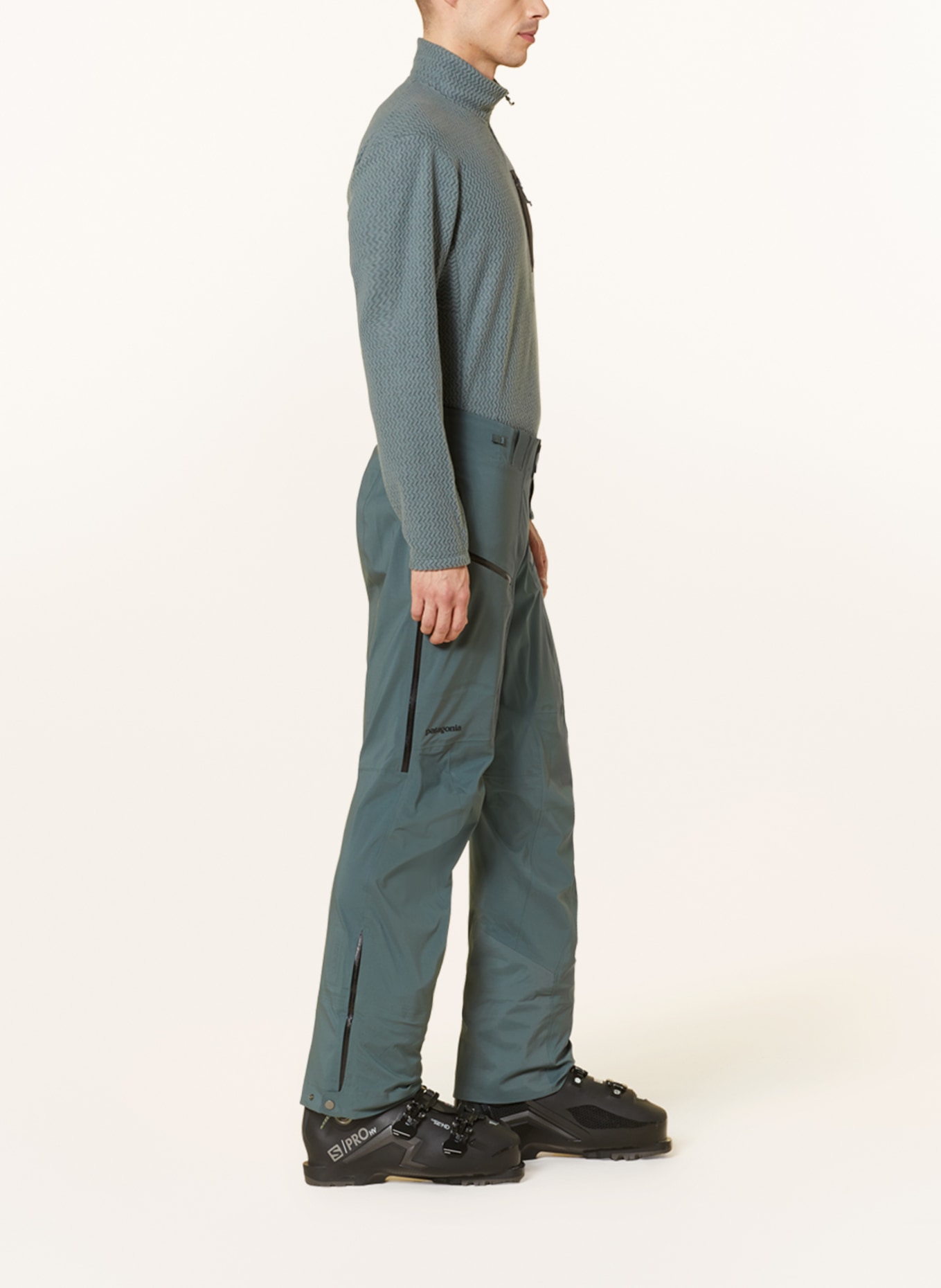 patagonia Ski pants STORMSTRIDE, Color: GRAY (Image 4)