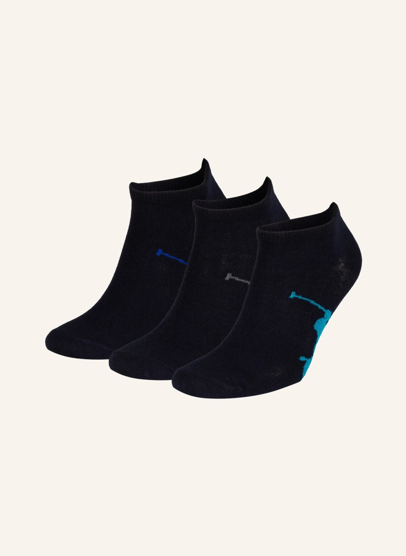 POLO RALPH LAUREN 3er-Pack Socken , Farbe: 004 NAVY MULTI (Bild 1)