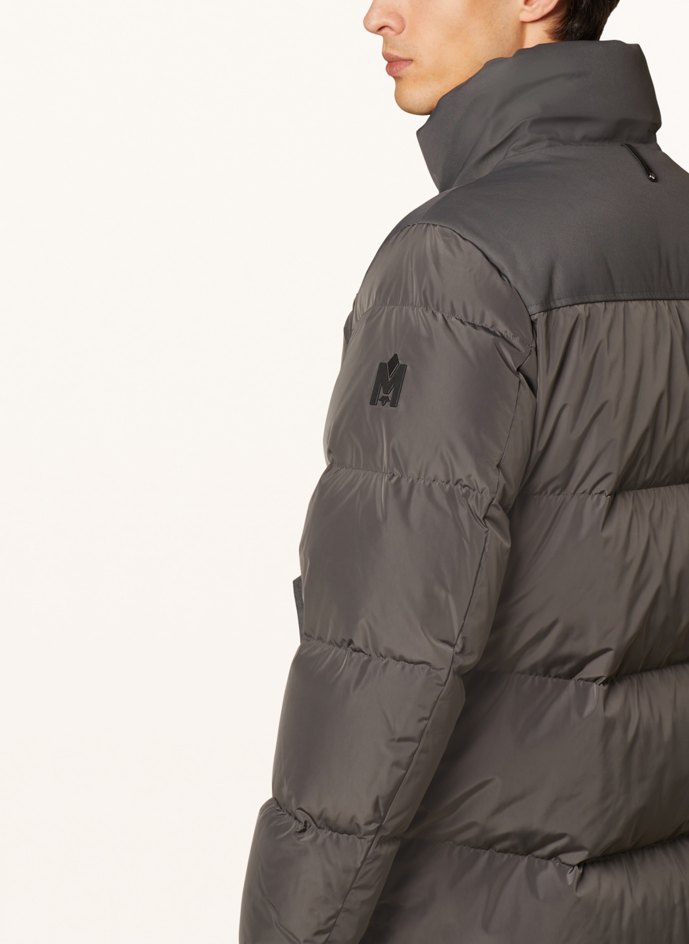 Mackage Down jacket RILEY with sheepskin trim , Color: DARK GRAY (Image 6)