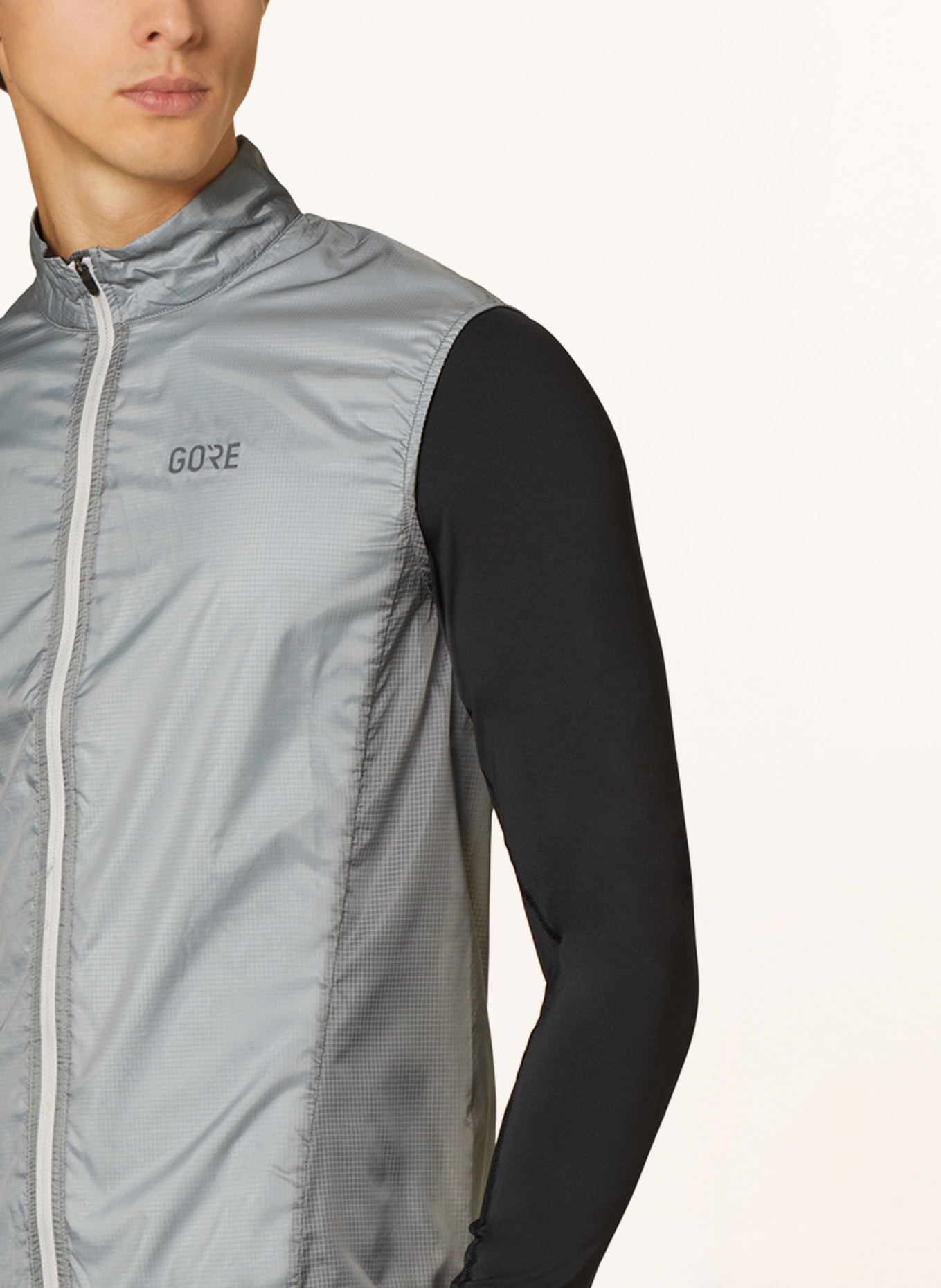 GORE RUNNING WEAR Running vest DRIVE, Color: GRAY (Image 4)