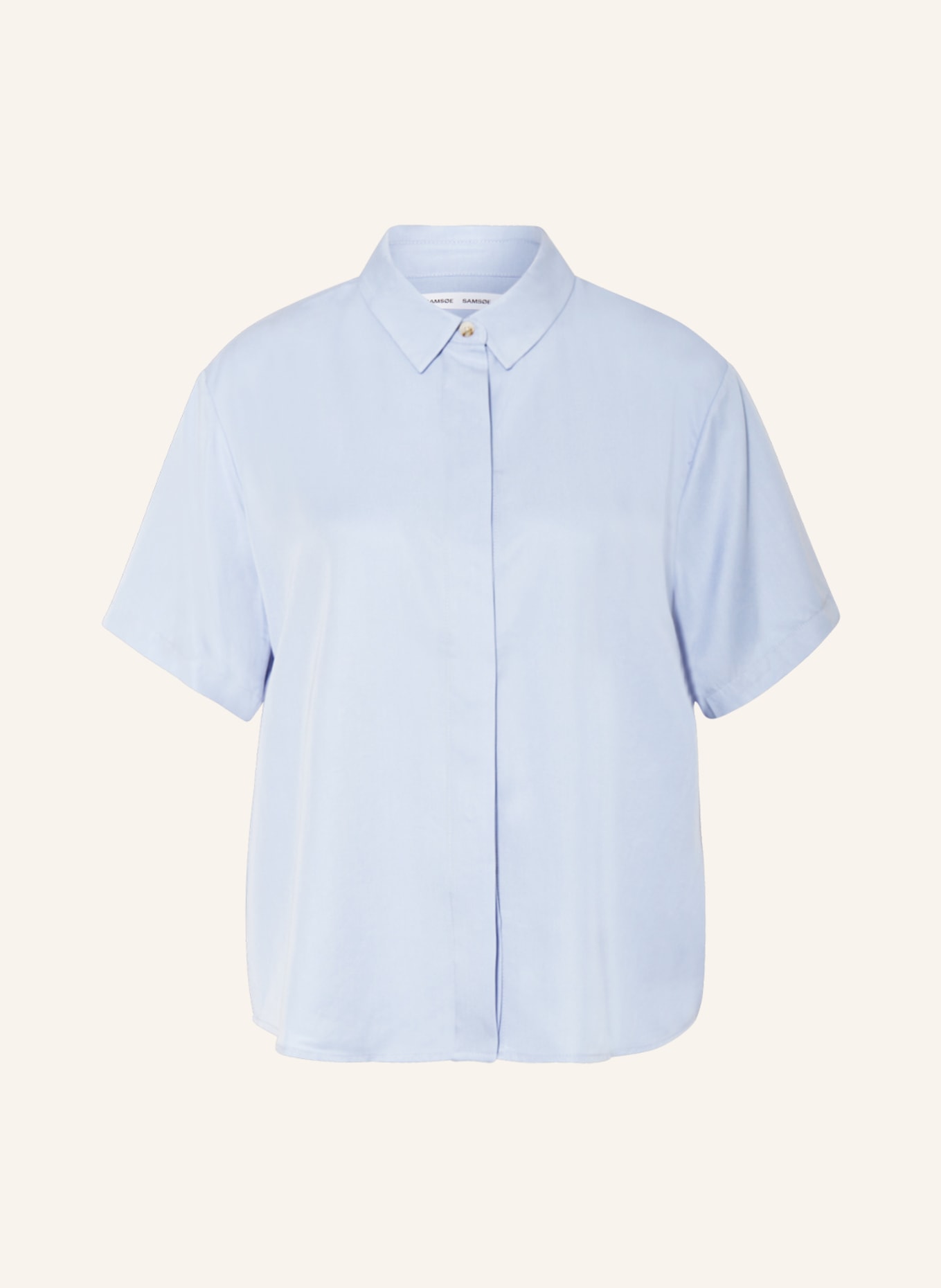 SAMSØE  SAMSØE Shirt blouse MINA, Color: LIGHT BLUE (Image 1)