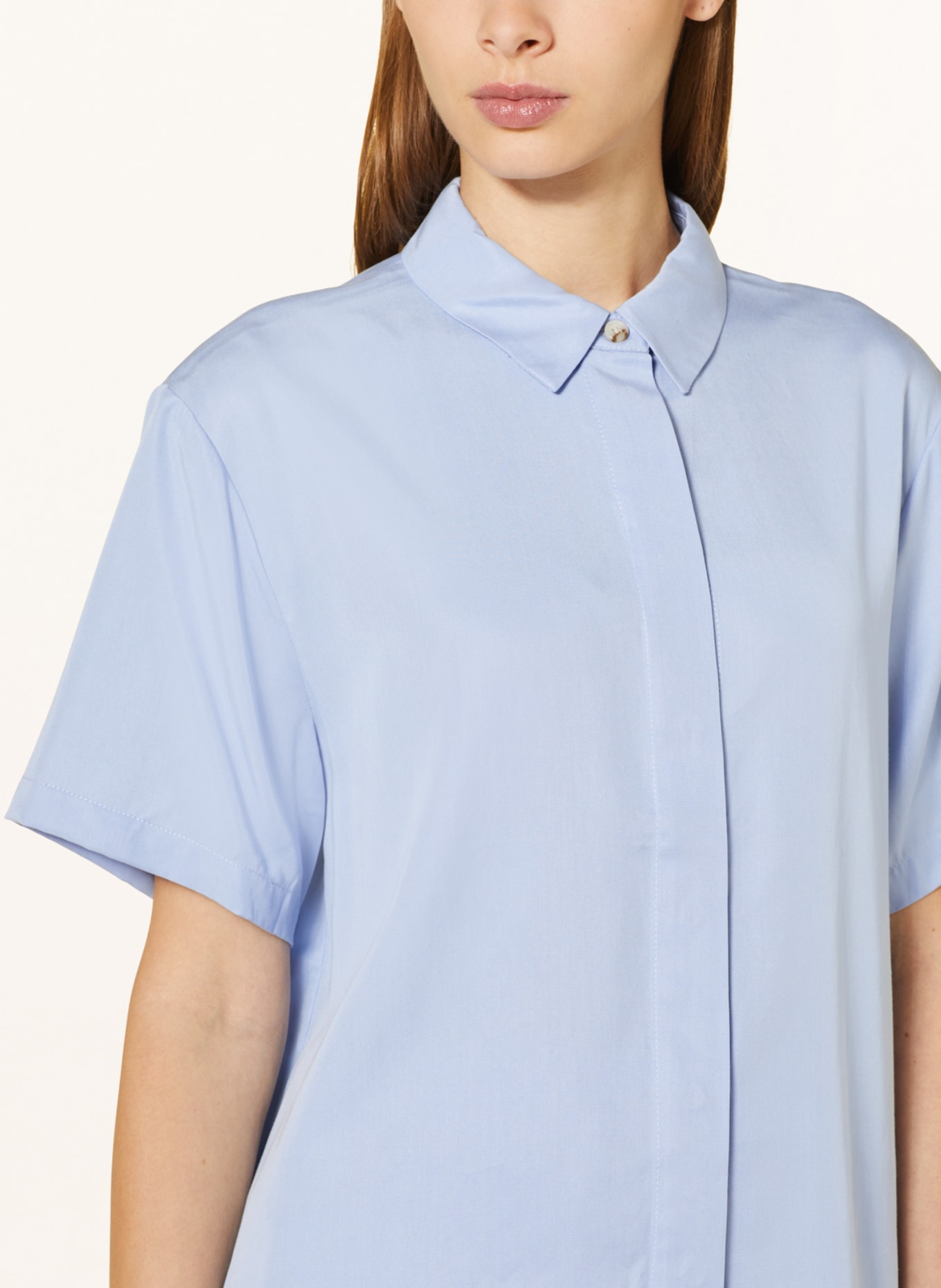 SAMSØE  SAMSØE Shirt blouse MINA, Color: LIGHT BLUE (Image 4)