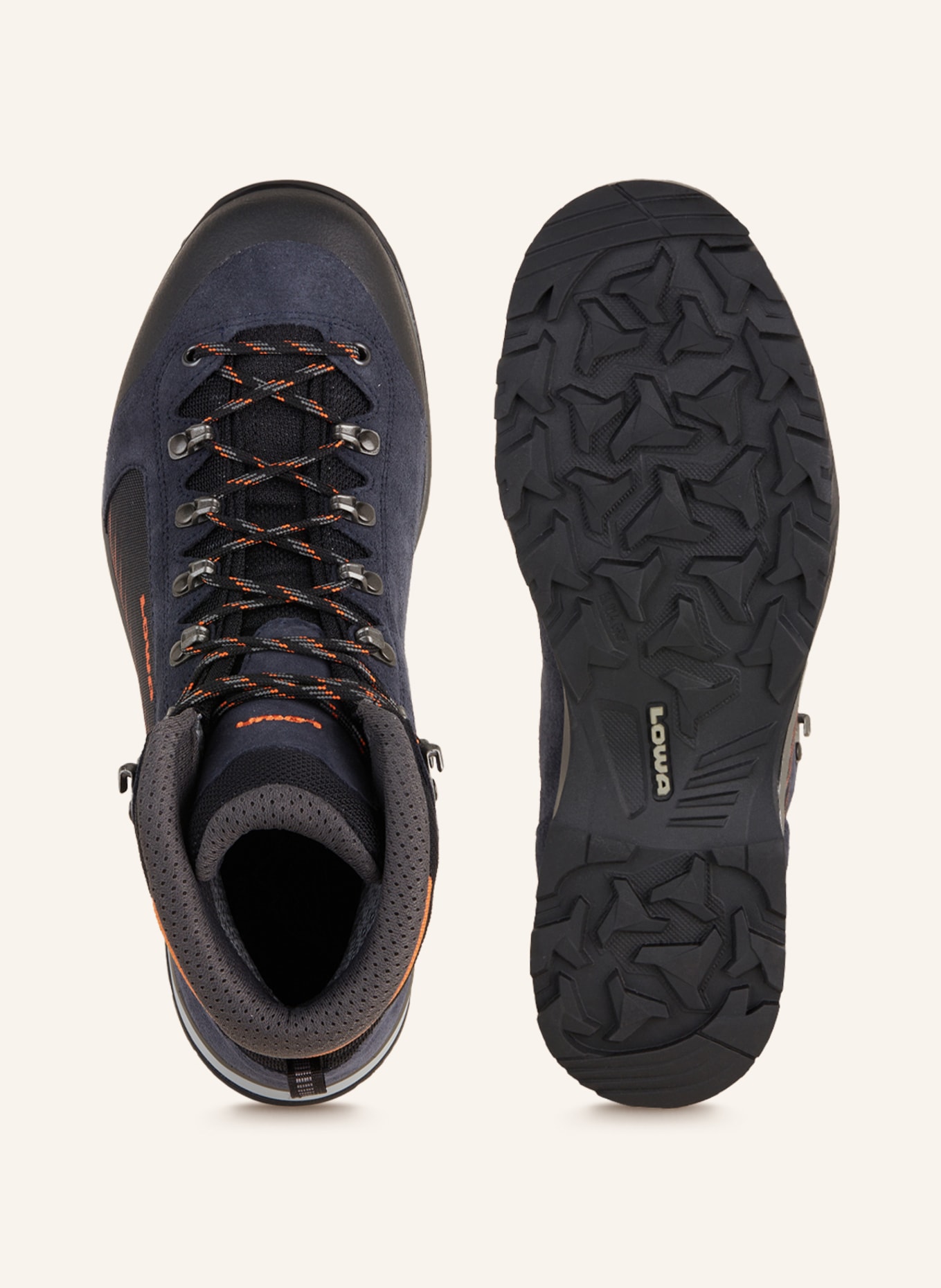 LOWA Outdoor-Schuhe VIGO GTX, Farbe: BLAU/ ORANGE (Bild 5)