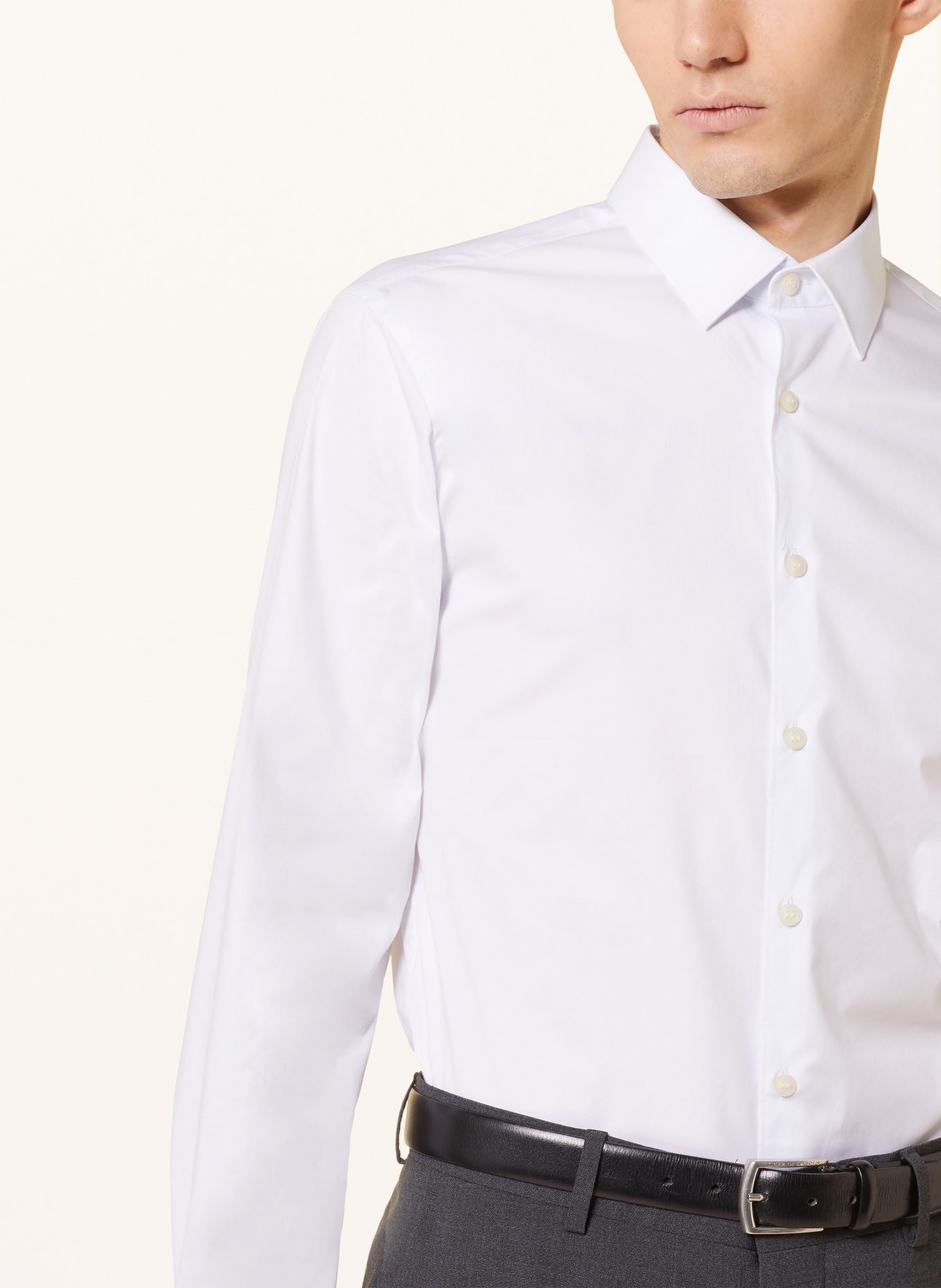 TIGER OF SWEDEN Shirt FILBRODIE extra slim fit, Color: WHITE (Image 4)