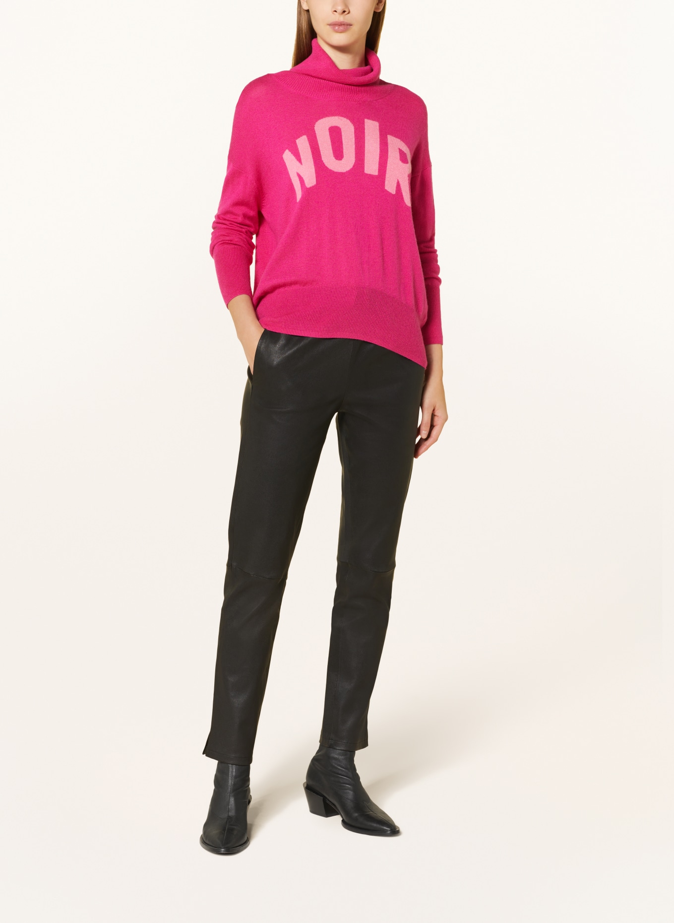 CATNOIR Turtleneck sweater, Color: PINK/ PINK (Image 2)