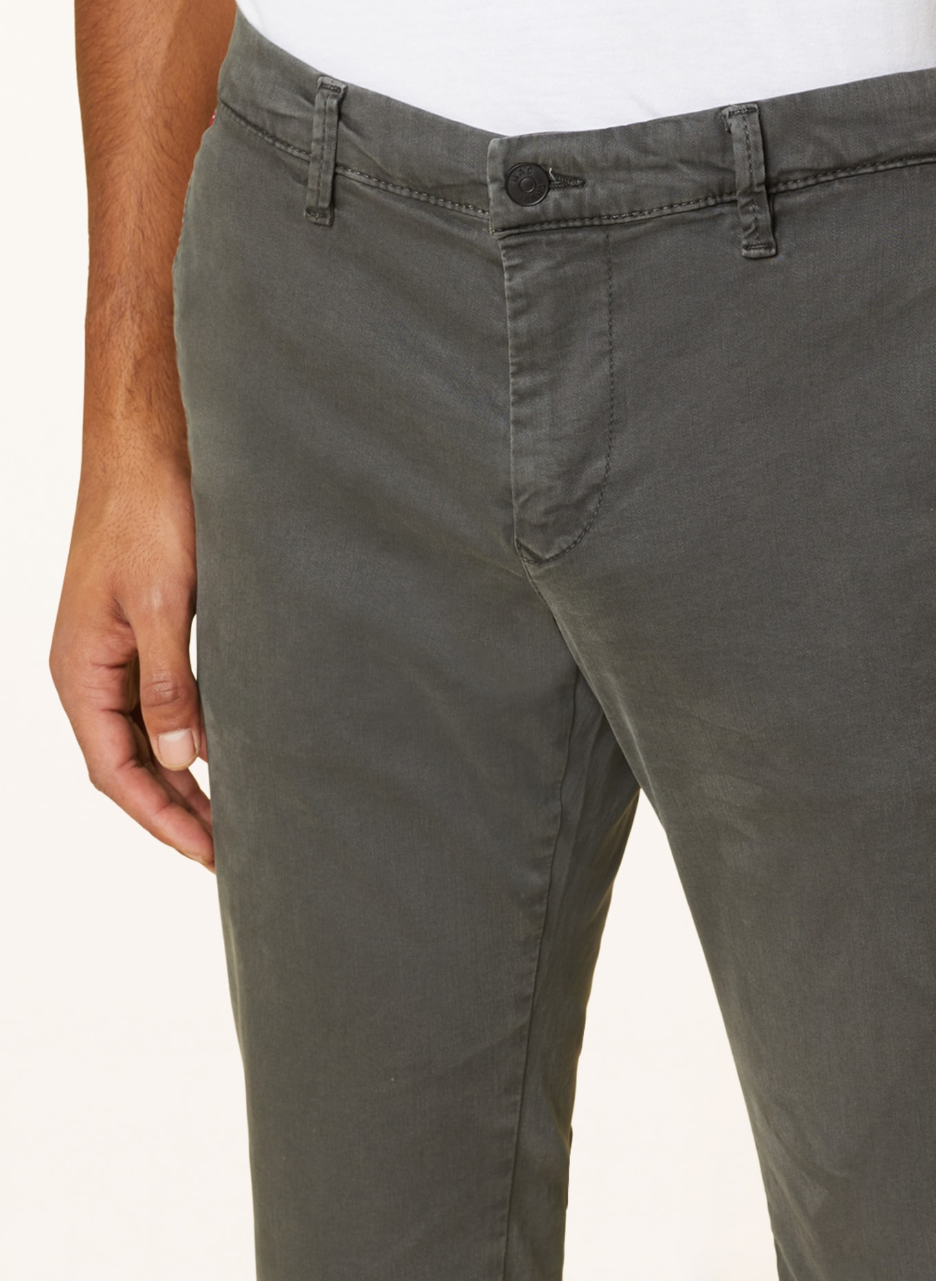 MAC Chino DRIVER Modern Fit: DONKERGRIJS