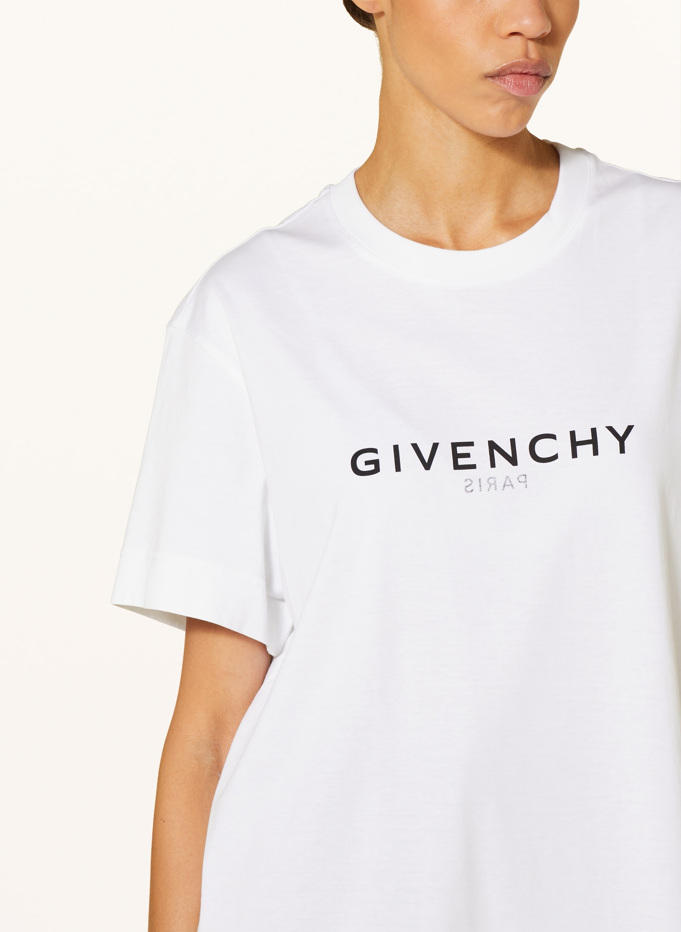 GIVENCHY T-shirt, Color: WHITE/ BLACK (Image 4)
