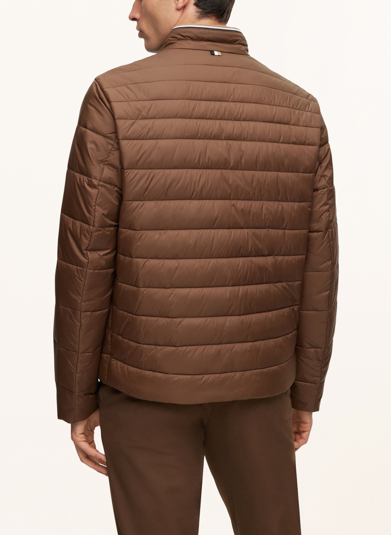 BOSS Quilted jacket DAROLUS, Color: BROWN (Image 3)