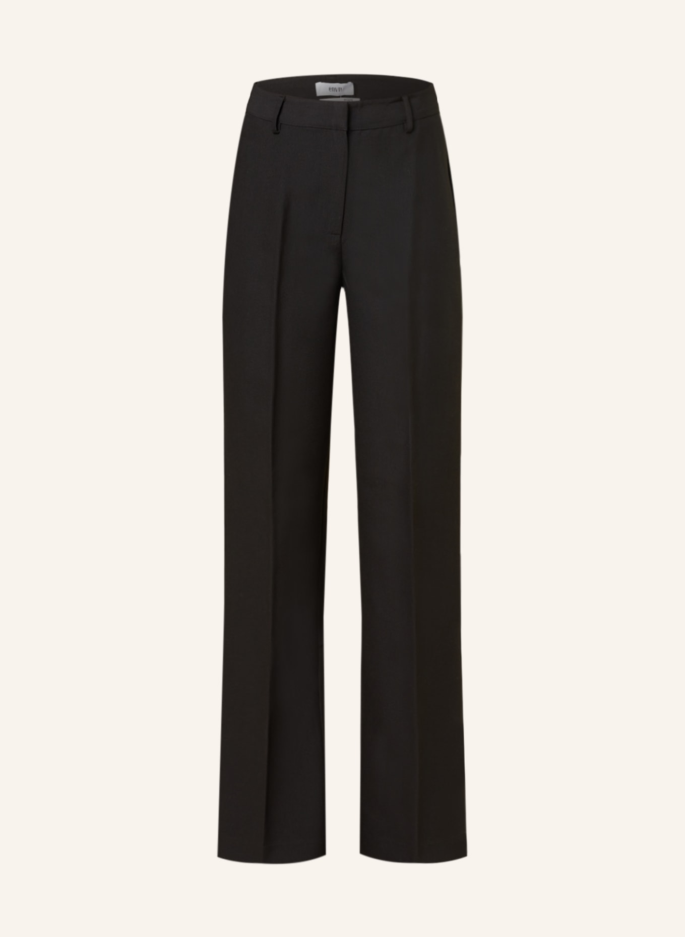 ENVII Wide leg trousers ENSMITH, Color: BLACK (Image 1)
