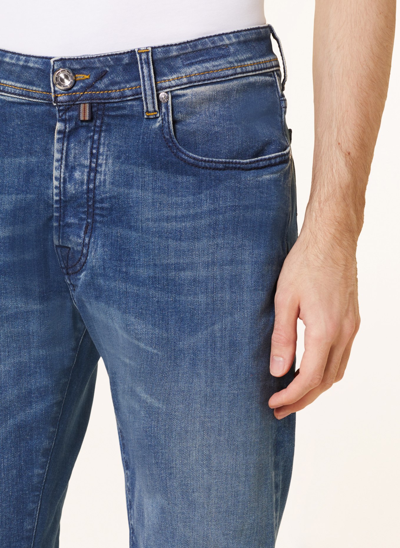 JACOB COHEN Jeans BARD LIMITED Regular Fit, Farbe: 552D Mid Blue Vintage (Bild 5)