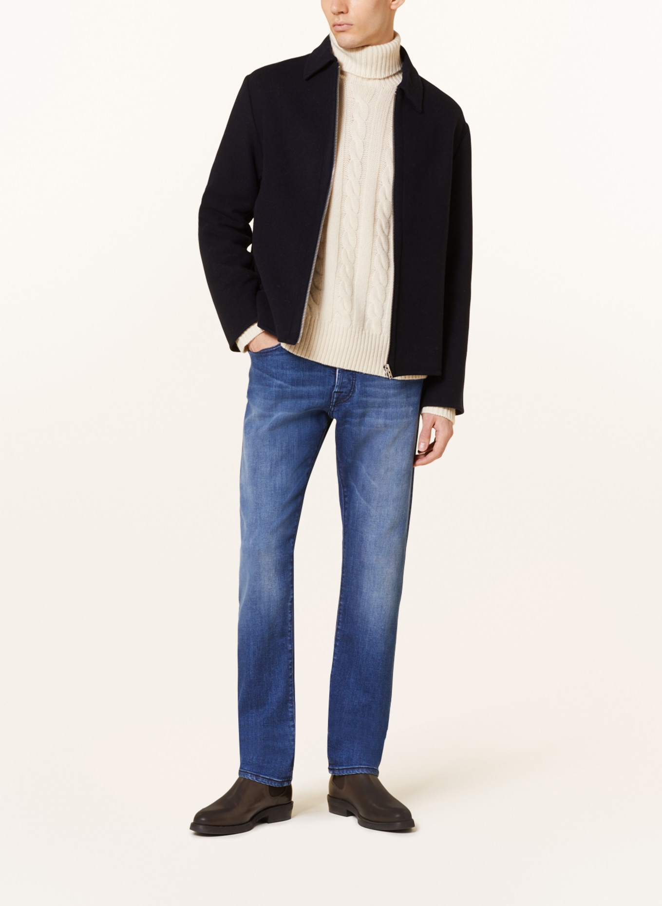 JACOB COHEN Jeans BARD LIMITED Regular Fit, Farbe: 553D Mid Blue (Bild 2)