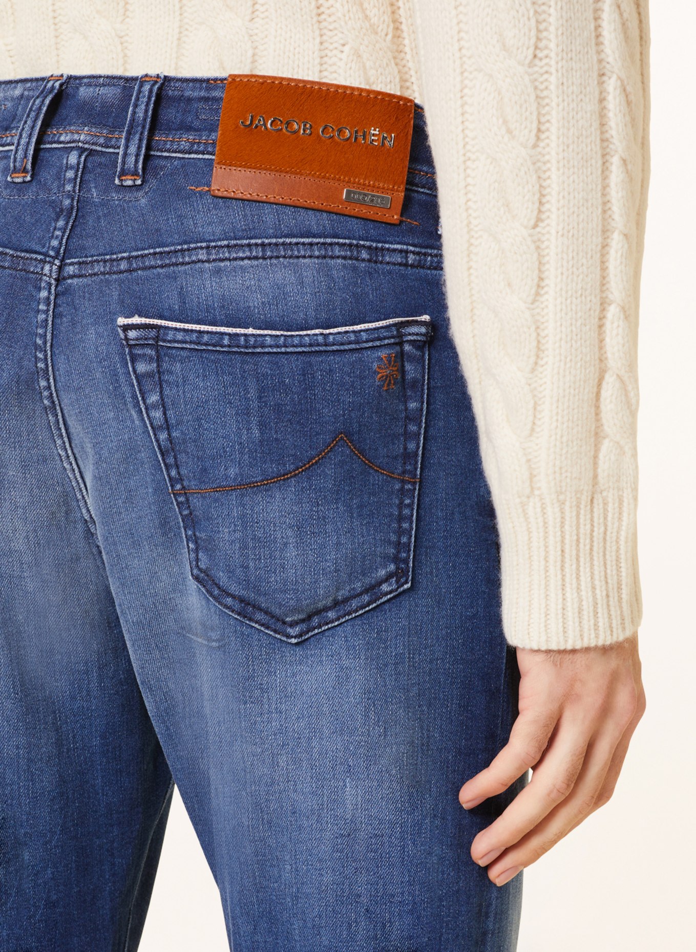 JACOB COHEN Jeans BARD LIMITED Regular Fit, Farbe: 553D Mid Blue (Bild 6)