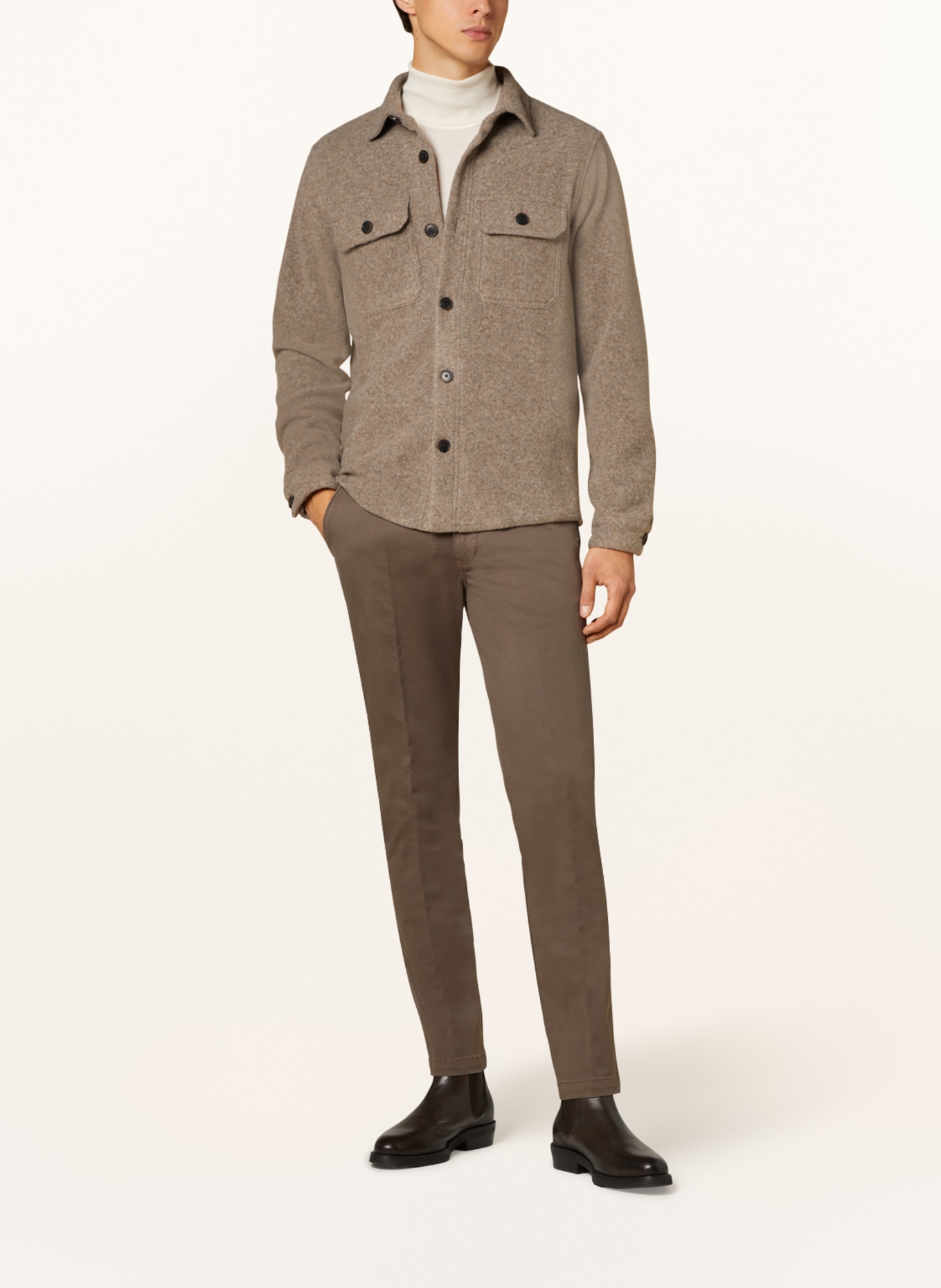 CINQUE Chinos CIWOOD slim fit , Color: TAUPE (Image 2)