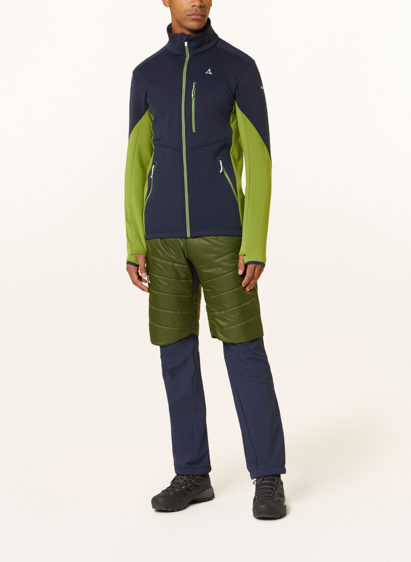 Schöffel Fleece jacket LODRON, Color: DARK BLUE/ GREEN (Image 2)