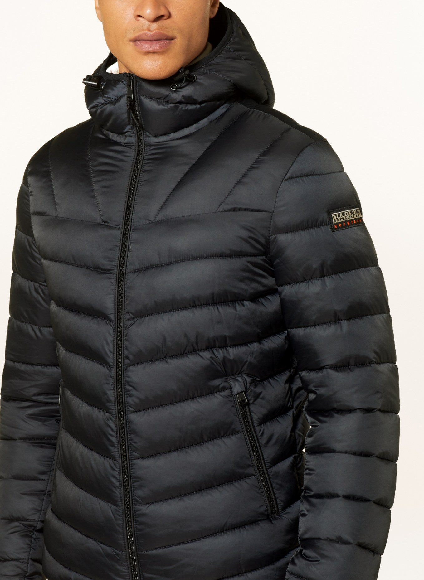 NAPAPIJRI Quilted jacket AERONS H3, Color: BLACK (Image 5)