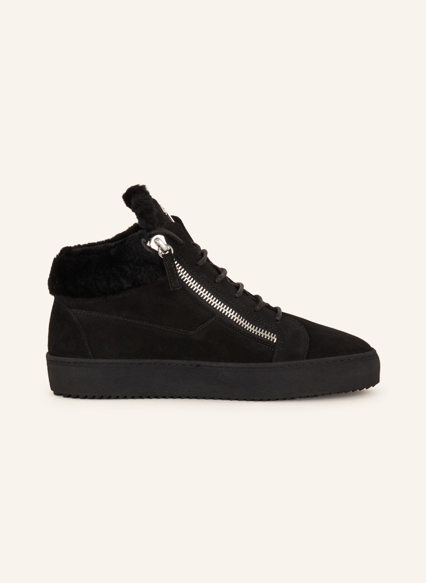 GIUSEPPE ZANOTTI DESIGN High-top sneakers, Color: BLACK (Image 5)