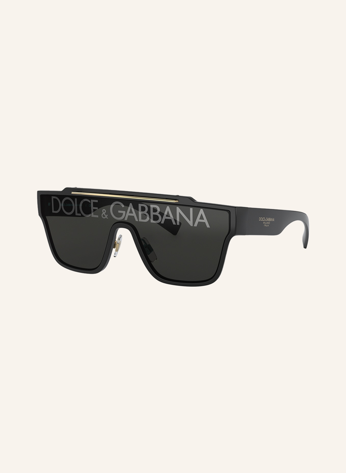 DOLCE & GABBANA Sunglasses DG6125, Color: 501 - BLACK/ DARK GRAY (Image 1)