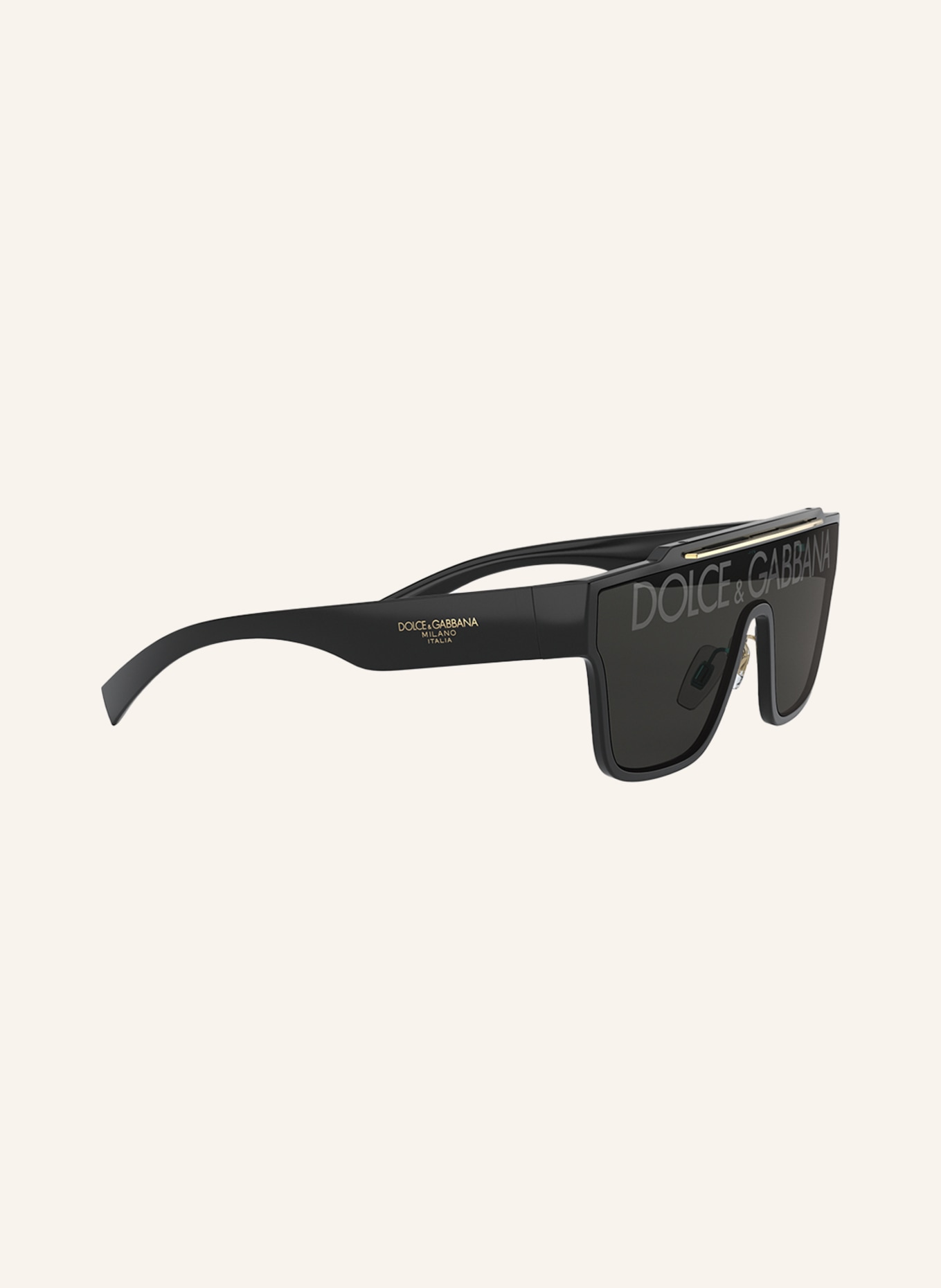 DOLCE & GABBANA Sunglasses DG6125, Color: 501 - BLACK/ DARK GRAY (Image 3)