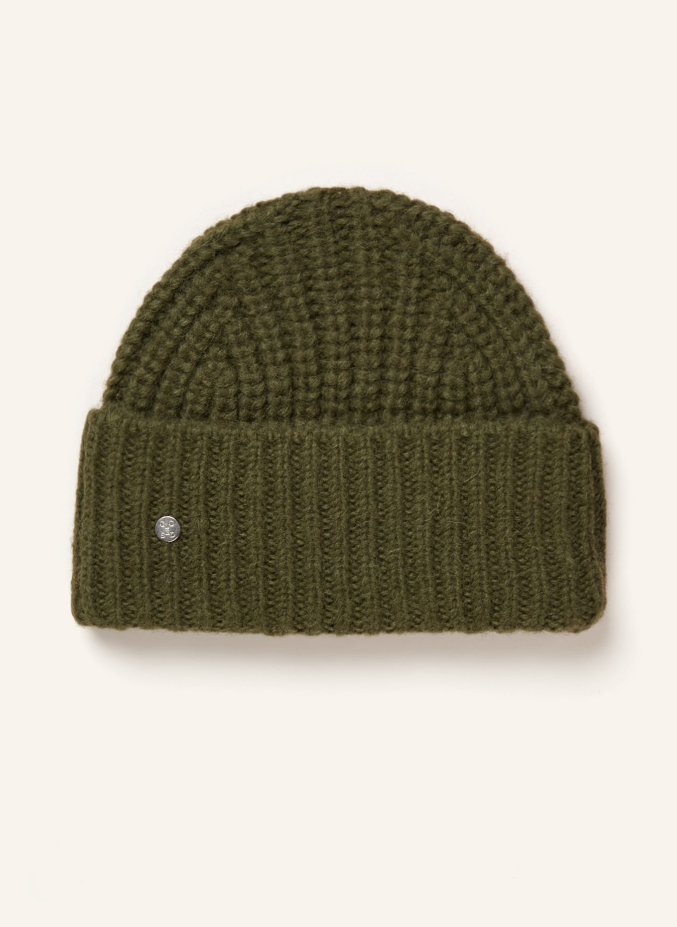 CLOSED Hat with alpaca , Color: OLIVE (Image 1)
