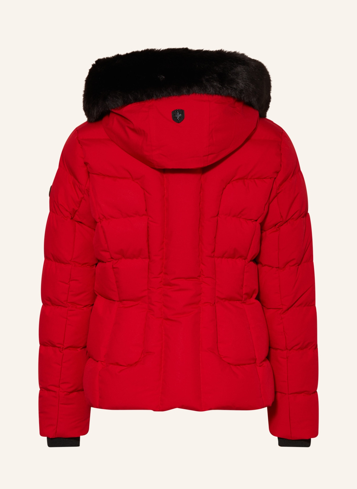 WELLENSTEYN Steppjacke BELVITESSE mit Kunstpelz: ROT