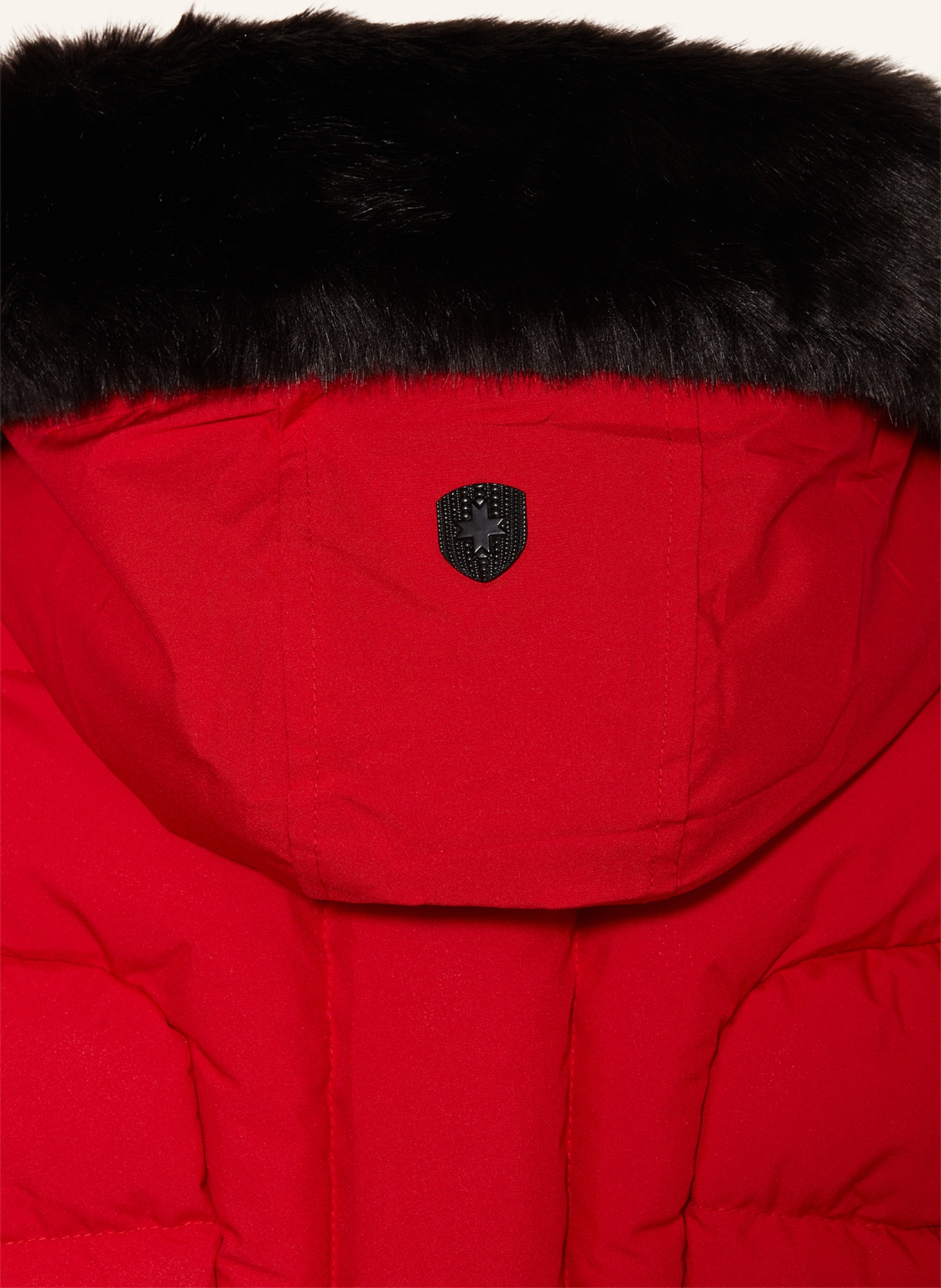 WELLENSTEYN Steppjacke BELVITESSE mit Kunstpelz: ROT
